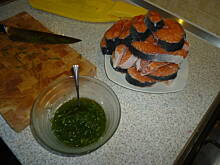 Fot. Rybka&Wieprz, Łosoś dzwonki pieczone w folii aluminiowej