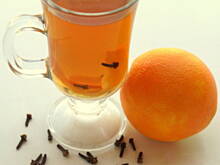 Fot. Barb82, Pomarańczowa herbata z goździkami