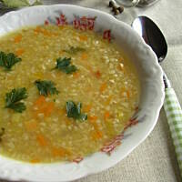 Krupnik z kaszą jęczmienną