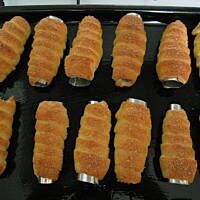 Rurki z bitą śmietaną i/lub ptasim mleczkiem