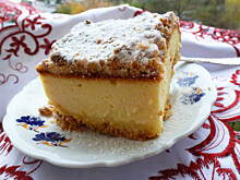 Fot. Mama - Różyczki, Sernik wiedeński na kruszonce