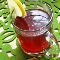 Różana herbatka z prądem