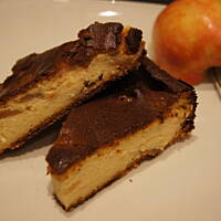 BEZTLUSZCZOWY SERNIK Z JABLKAMI:)Bardzo delikatny i smaczny!