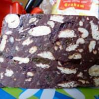 Blok czekoladowy z bakaliami