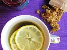 Fot. olusia23, Herbata z lipy z konfiturą malinową