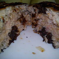 Kotlety mielone z wkładką śliwkowo - czosnkową