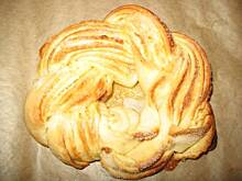 Fot. miszelka golonka, Drożdżowo - maślany wieniec