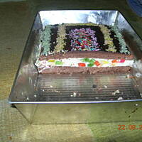 Ciasto z galaretką w cukrze