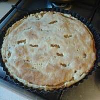 Szybkie ciasto francuskie z dynią i jabłkami