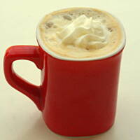 Kawa z likierem amaretto