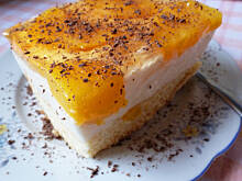 Fot. Mama - Różyczki, Ciasto mandarynkowo - pomarańczowe