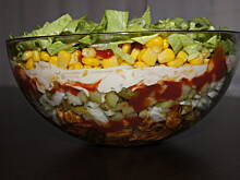 Fot. AAADorka, Sałatka "Gyros"