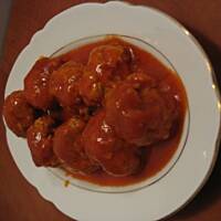 Wieprzowo- marchewkowe pulpeciki w sosie