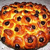 Drożdżówka kwiatowa