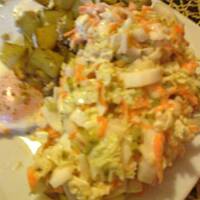 surówka Pekinka z ogórkiem kiszonym i marchwią