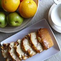 Ciasto jogurtowe z jabłkami i gruszkami