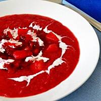 Zupa krem z buraków