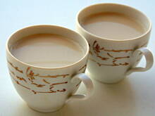 Fot. Barb82, Herbata z przyprawami i mleczkiem migdałowym