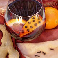 Aromatyczne grzane wino