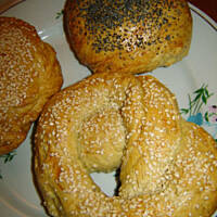 Bułeczki na śniadanie bez mleka i bez jajek