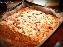 Fot. EmciaPichci, Ciasto ucierane z rabarbarem