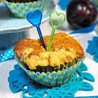 Babeczki ze śliwkami