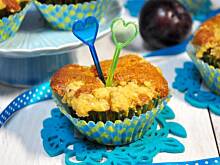 Fot. MIENTA, Babeczki ze śliwkami