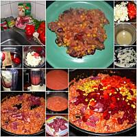 Ryż po meksykańsku.