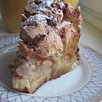 Szarlotka z bezą na kruchym cieście - obłędna