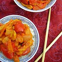 Domowy "chińczyk" słodko-ostry