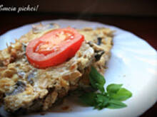 Fot. EmciaPichci, Fritatta z kurczakiem i wędzonym kozim serem