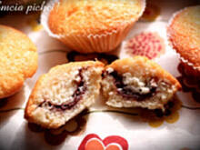 Fot. EmciaPichci, Muffiny z konfiturą z malin i czekolady