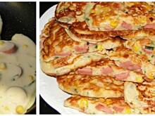 Fot. magdalena73, Placki z parówkami