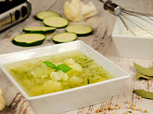 Fot. Wkn, Zupa kalafiorowo cukiniowa