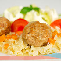 Klopsy z marchewką i rozmarynem