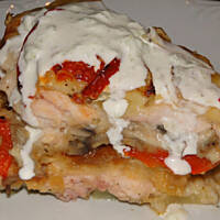 Jesienny tort obiadowy