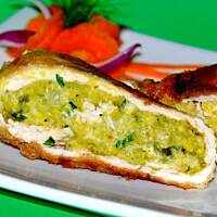 Koperty z brukselką i mozzarellą