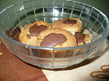 Fot. franszesa, Kruche ciasteczka z czekoladą na brzuszku