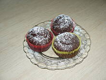 Fot. Izabela90, Muffiny czekoladowo - bananowe