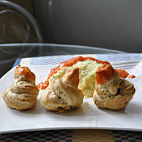 Ptysie drobiowe pikantne