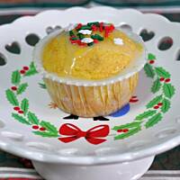 Babeczki cytrynowe z truskawkami