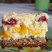 Drożdżowy mazurek królewski