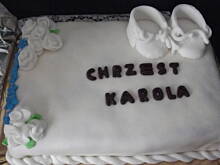 Fot. anieszka83, tort na chcrzest