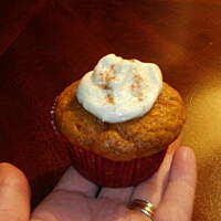 Dyniowe mini babeczki