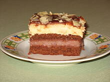 Fot. janeczka669, Biszkopt z serem i jabłkami