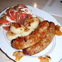 Biała kiełbasa na bardzo pikantnie