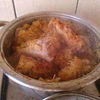 Żeberka w kapuście