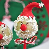 Pomarańczowe cake pops z marcepanem