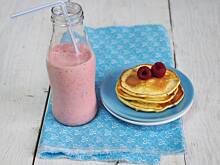 Fot. MIENTA, Pomarańczowo-serowe placuszki z czekoladą