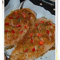 Pierś najeżona chilli z garam masala